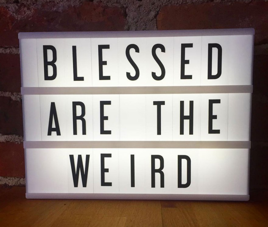 blessed-weird